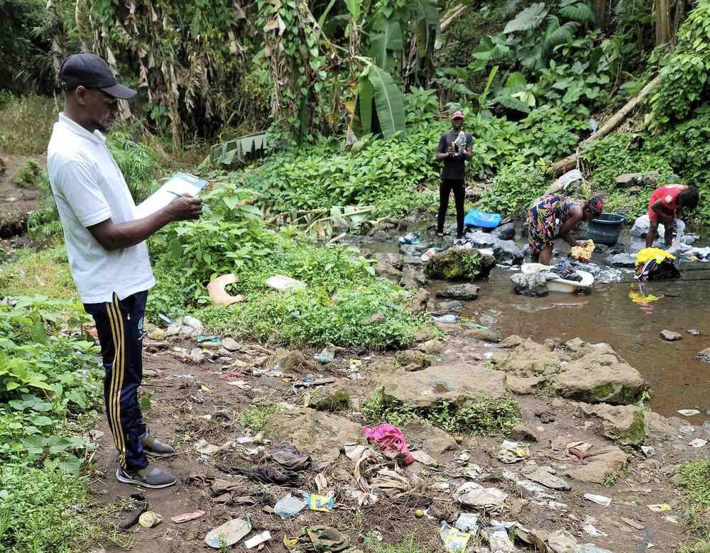 Ivunga water catchment