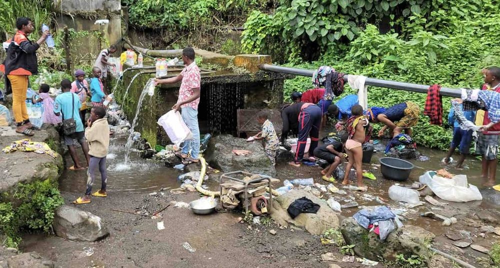 Koke water catchment